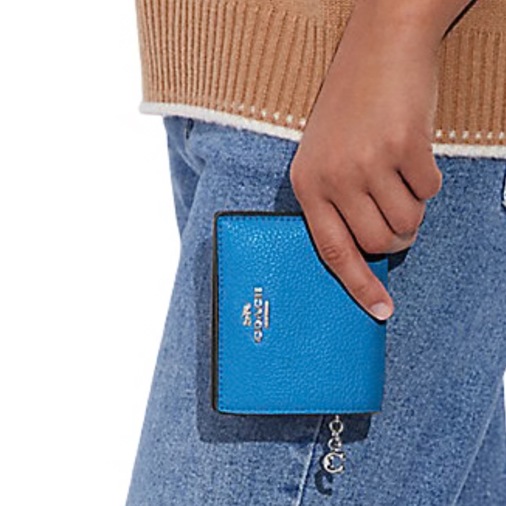 Coach Blue Women's Wallet - Picture 5 of 10